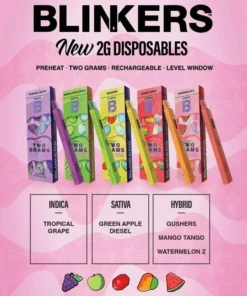 Vape Blinkers 2G Fruits Jetable
