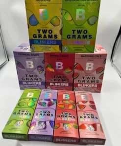 Blinkers Vape 2G LED Fruits Jetable