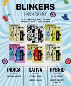 Blinkers Vape 2G Bonbons Jetables